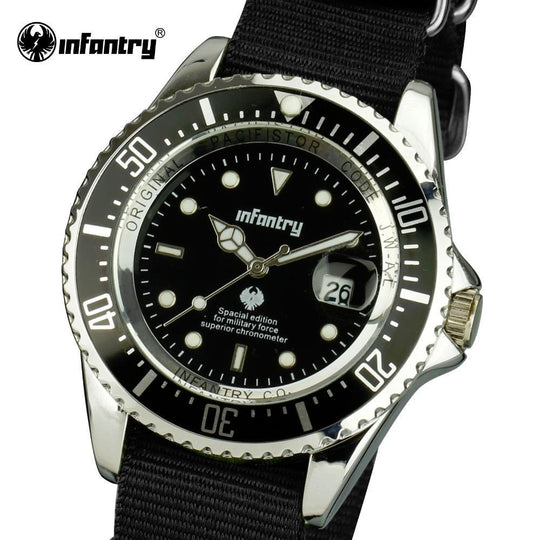 INFANTRY™ "COMMANDER" Army Watch - Indigo-Temple