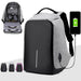 Premium USB Charge Anti Theft Backpack - Indigo-Temple