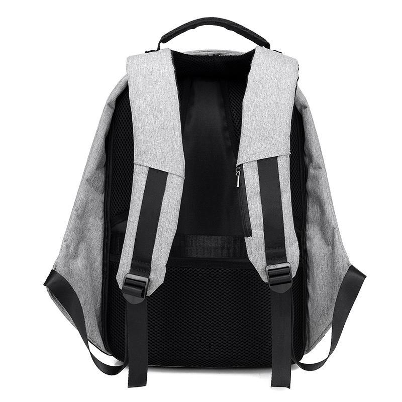 Premium USB Charge Anti Theft Backpack - Indigo-Temple