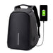 Premium USB Charge Anti Theft Backpack - Indigo-Temple