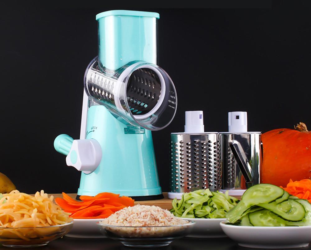 Superchop™- Mandoline Slicer - Indigo-Temple