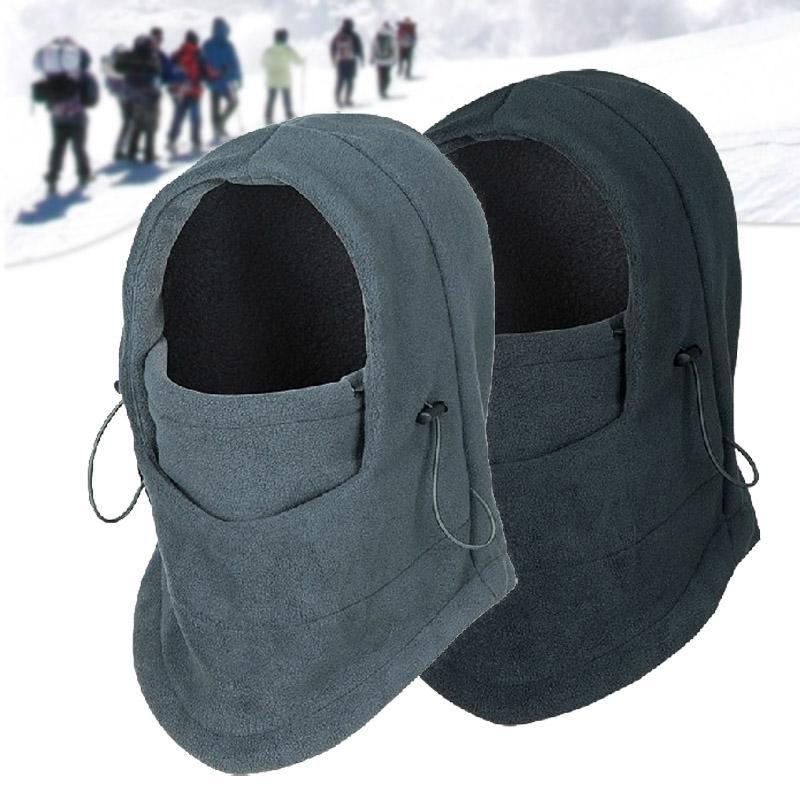 THERMAL FLEECE FACE MASK - Indigo-Temple