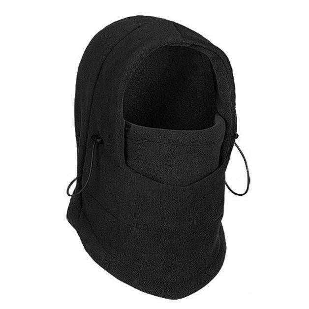 THERMAL FLEECE FACE MASK - Indigo-Temple