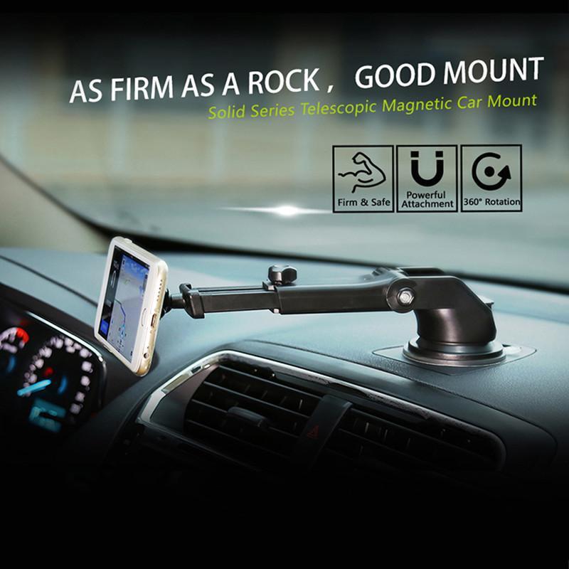 BASEUS™ Universal Telescopic Magnetic Car Phone Holder - Indigo-Temple