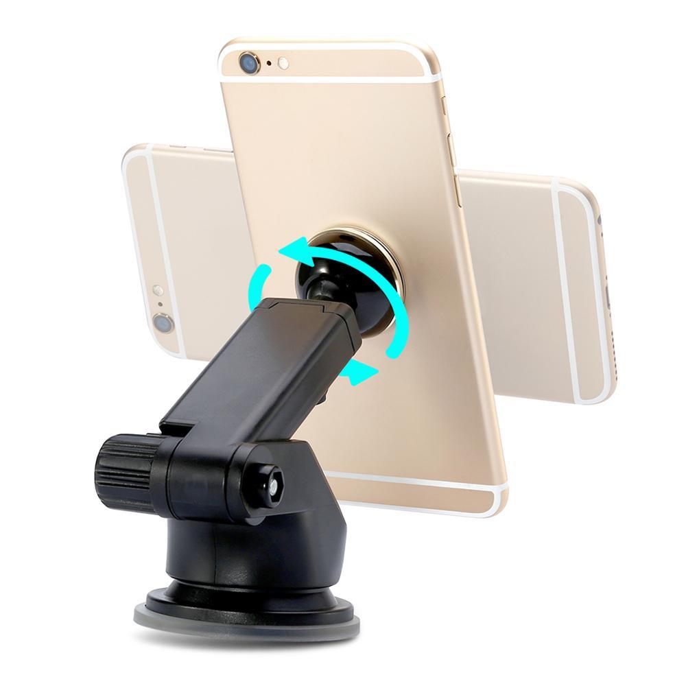 BASEUS™ Universal Telescopic Magnetic Car Phone Holder - Indigo-Temple
