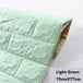 DIY 3D Waterproof Brick Wallpaper (2 pcs) - Indigo-Temple