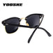 YOOSKE™ Polarized Unisex Retro Sunglasses - Indigo-Temple