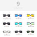 YOOSKE™ Polarized Unisex Retro Sunglasses - Indigo-Temple