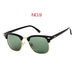 YOOSKE™ Polarized Unisex Retro Sunglasses - Indigo-Temple