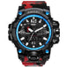 ZR - 660 SMAEL™ Waterproof & Shockproof Tactical Watch - Indigo-Temple