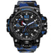ZR - 660 SMAEL™ Waterproof & Shockproof Tactical Watch - Indigo-Temple
