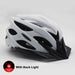Pro Bicycle Helmets With LED Back Light - Indigo-Temple