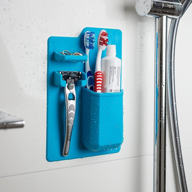 Stickx -The Silicone Shower Organizer - Indigo-Temple