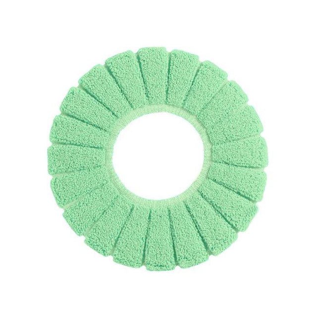 Warm & Comfortable Velvet Toilet Seat Cushion (2pcs) - Indigo-Temple
