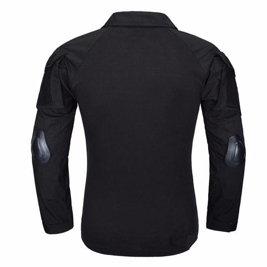 Combat Shirt With Elbow Pads (6 colors) - Indigo-Temple