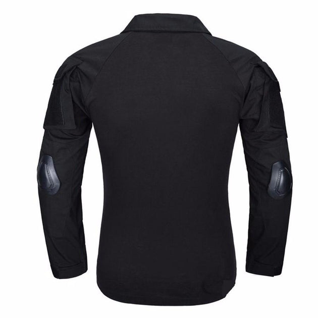 Combat Shirt With Elbow Pads (6 colors) - Indigo-Temple