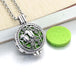 Essential Oil / Perfume Diffusing Locket Necklace - Indigo-Temple