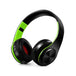 B33 Bluetooth Headphones With Memory-Foam Earmuffs - Indigo-Temple