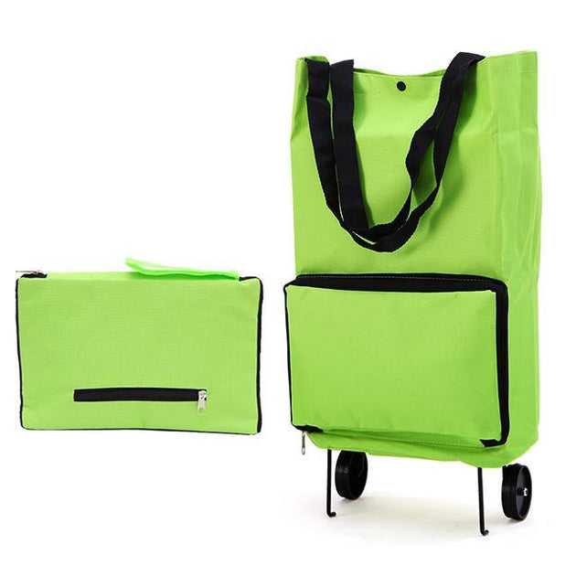 SmarTrolley™ - lightweight Folding Cart Bag - Indigo-Temple
