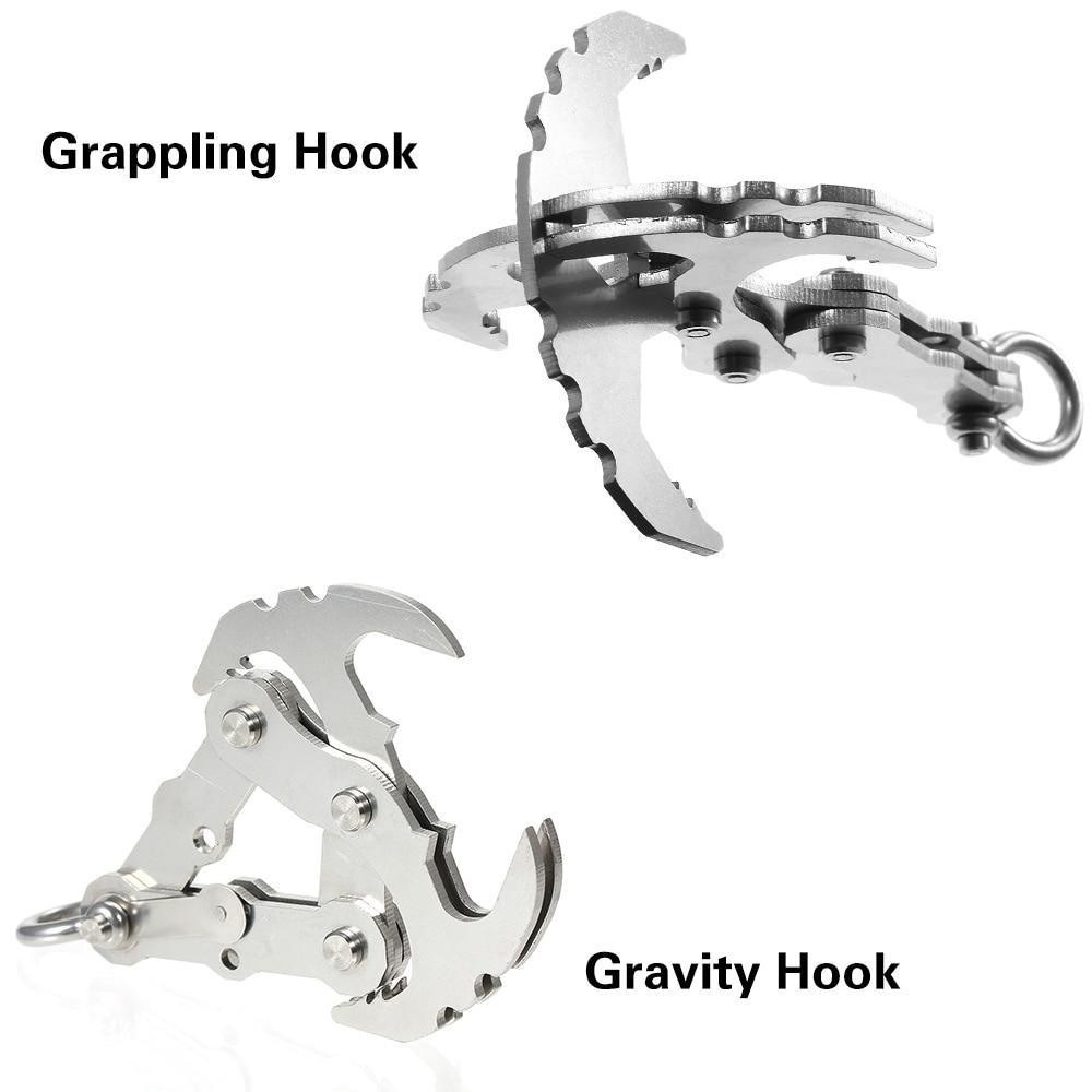Outdoor Survival Grappling Gravity Claw - Indigo-Temple