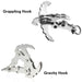 Outdoor Survival Grappling Gravity Claw - Indigo-Temple