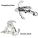 Outdoor Survival Grappling Gravity Claw - Indigo-Temple
