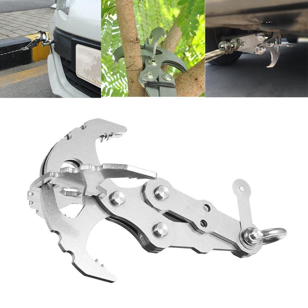 Outdoor Survival Grappling Gravity Claw - Indigo-Temple