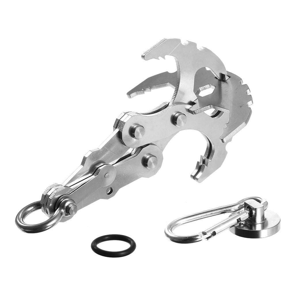 Outdoor Survival Grappling Gravity Claw - Indigo-Temple