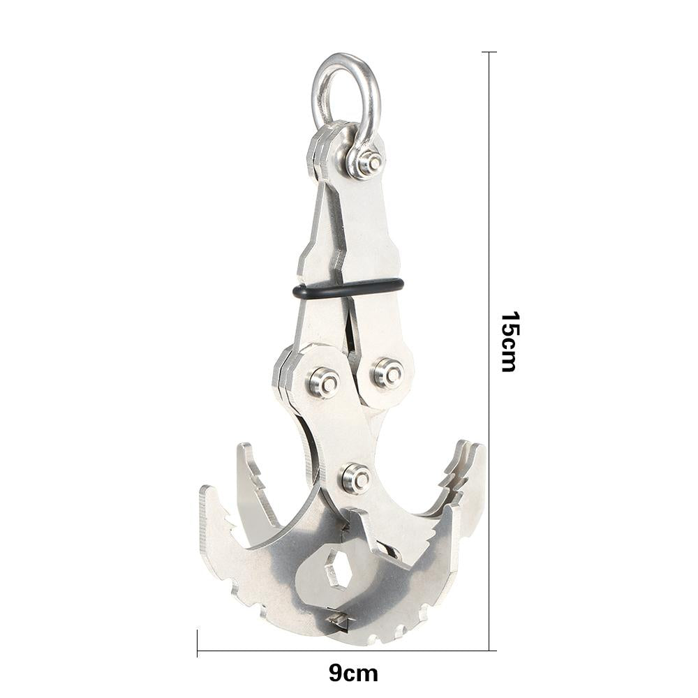 Outdoor Survival Grappling Gravity Claw - Indigo-Temple