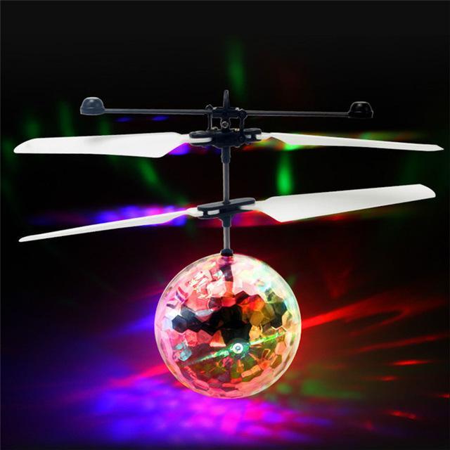 Dragonfly™ Flying LED magic ball - Indigo-Temple