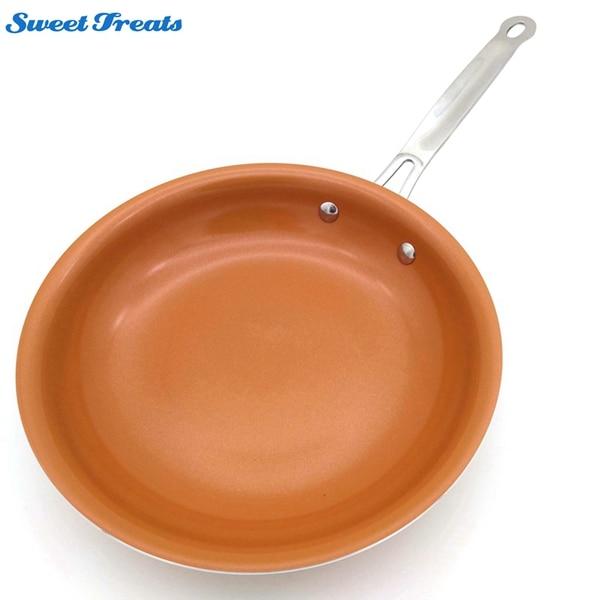 CermiTech™ Non-stick Copper Pans - Indigo-Temple