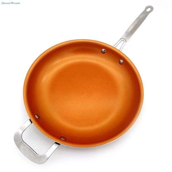 CermiTech™ Non-stick Copper Pans - Indigo-Temple