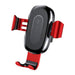 Baseus™ 2-in-1 Wireless QI Charger & Auto-locking Gravity-Mount - Indigo-Temple