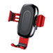 Baseus™ 2-in-1 Wireless QI Charger & Auto-locking Gravity-Mount - Indigo-Temple
