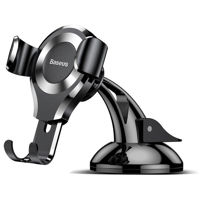 Baseus Suction-Based Gravity-Powered Car Phone Mount - Indigo-Temple