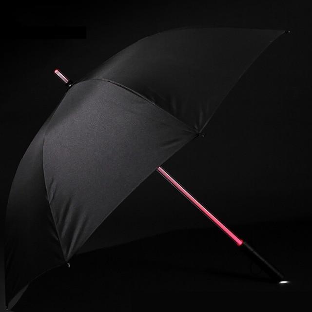 Safety LED Lightsaber umbrella - Indigo-Temple