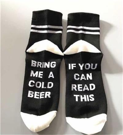 Funny Creative Unisex Socks (Wine/Beer/Coffee) - Indigo-Temple