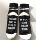 Funny Creative Unisex Socks (Wine/Beer/Coffee) - Indigo-Temple