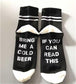 Funny Creative Unisex Socks (Wine/Beer/Coffee) - Indigo-Temple