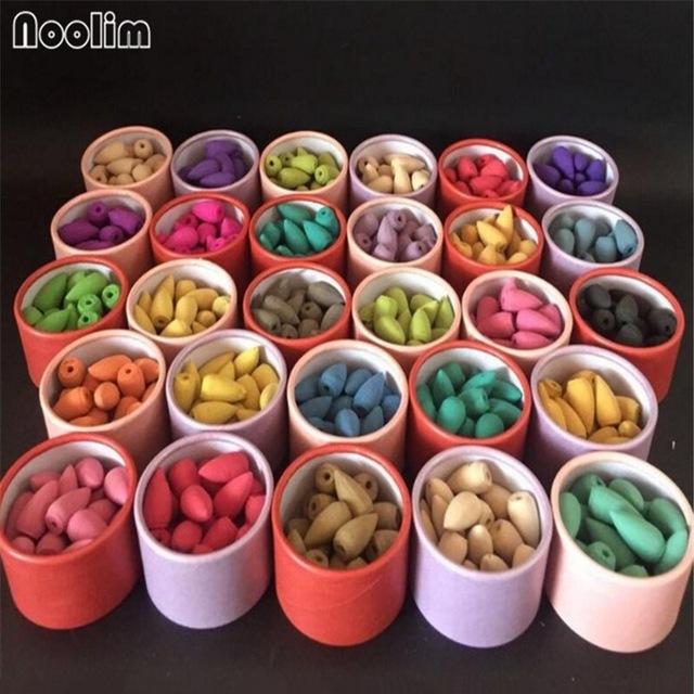 Mini Ceramic Waterfall Backflow Incense Burners - Indigo-Temple