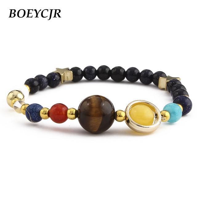 Solar System Energy Bracelets - Indigo-Temple