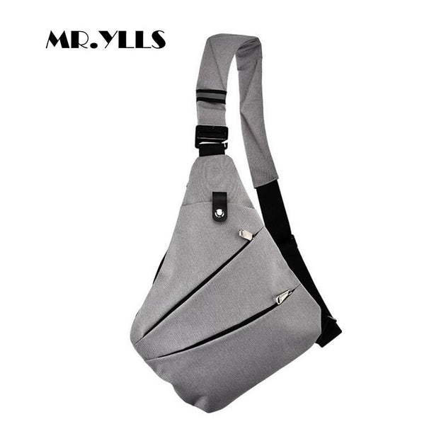 MR.YLLS™ Single-Strap Casual Sling Bag - Indigo-Temple