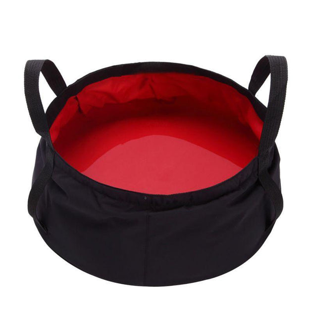 Outdoor Foldable 8.5L Liquid Bucket - Indigo-Temple