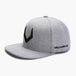 Valourian™ Embroidered Flat-Bill Snapback Cap - Indigo-Temple