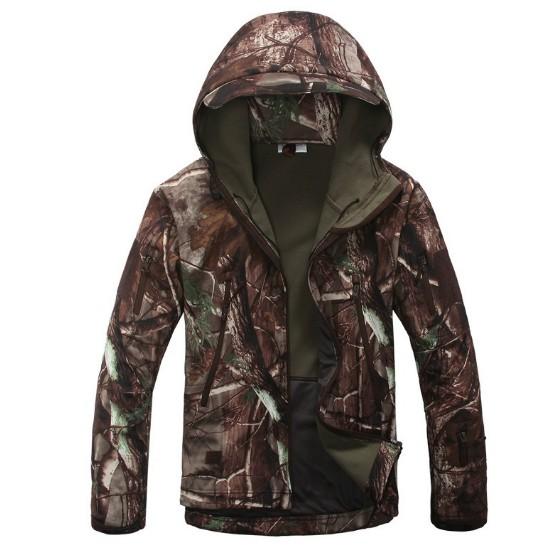 TACTICAL SHARKSKIN SOFT SHELL WATERPROOF JACKET (free shipping) - Indigo-Temple