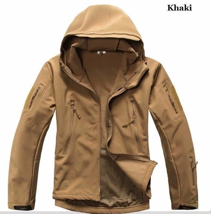 TACTICAL SHARKSKIN SOFT SHELL WATERPROOF JACKET (free shipping) - Indigo-Temple
