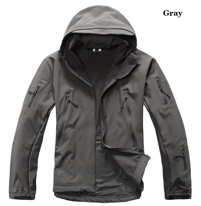 TACTICAL SHARKSKIN SOFT SHELL WATERPROOF JACKET (free shipping) - Indigo-Temple