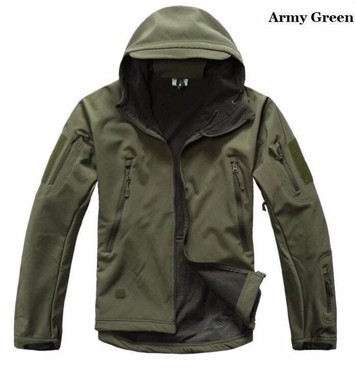 TACTICAL SHARKSKIN SOFT SHELL WATERPROOF JACKET (free shipping) - Indigo-Temple