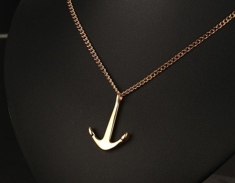 Barbados - Anchor Necklaces Pendants - Indigo-Temple