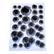 Realistic 3D Car Bullet Hole Stickers - Indigo-Temple